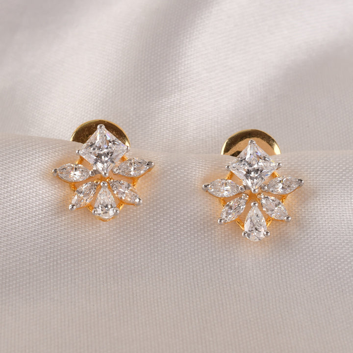 Swarovski Crystal Petal Studs