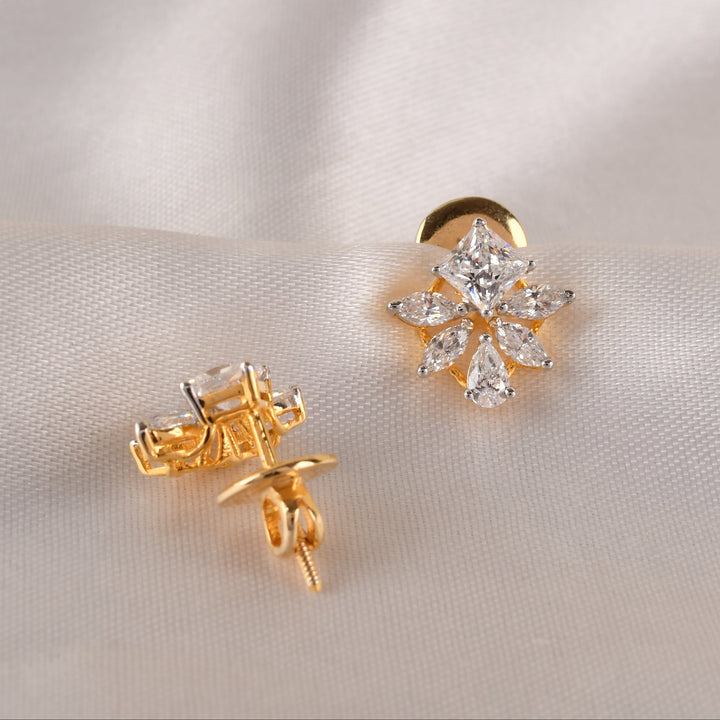 Swarovski Crystal Petal Studs