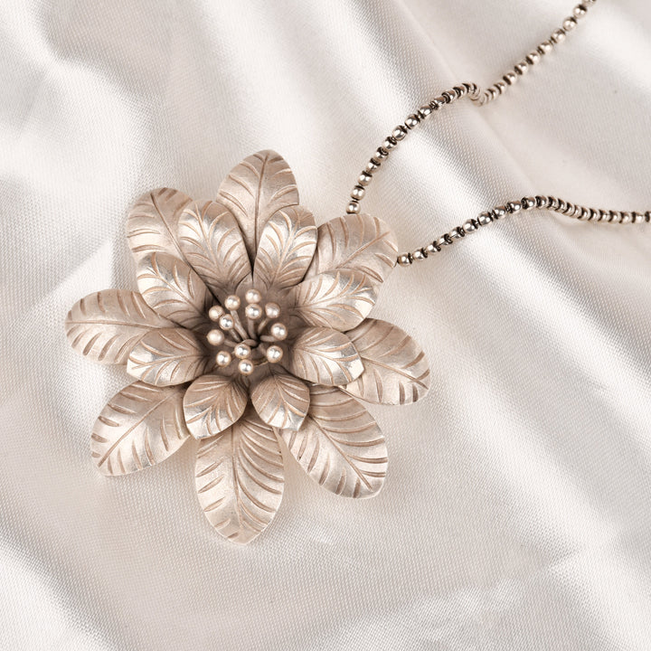 Floral Statement Pendant
