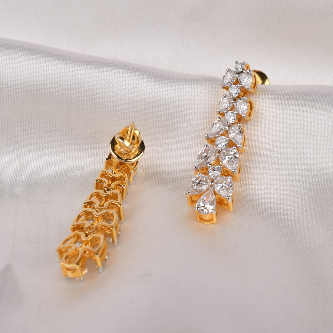 Swarovski Vine Drop Earrings