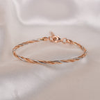 Rose Duo Weave Bracelet
