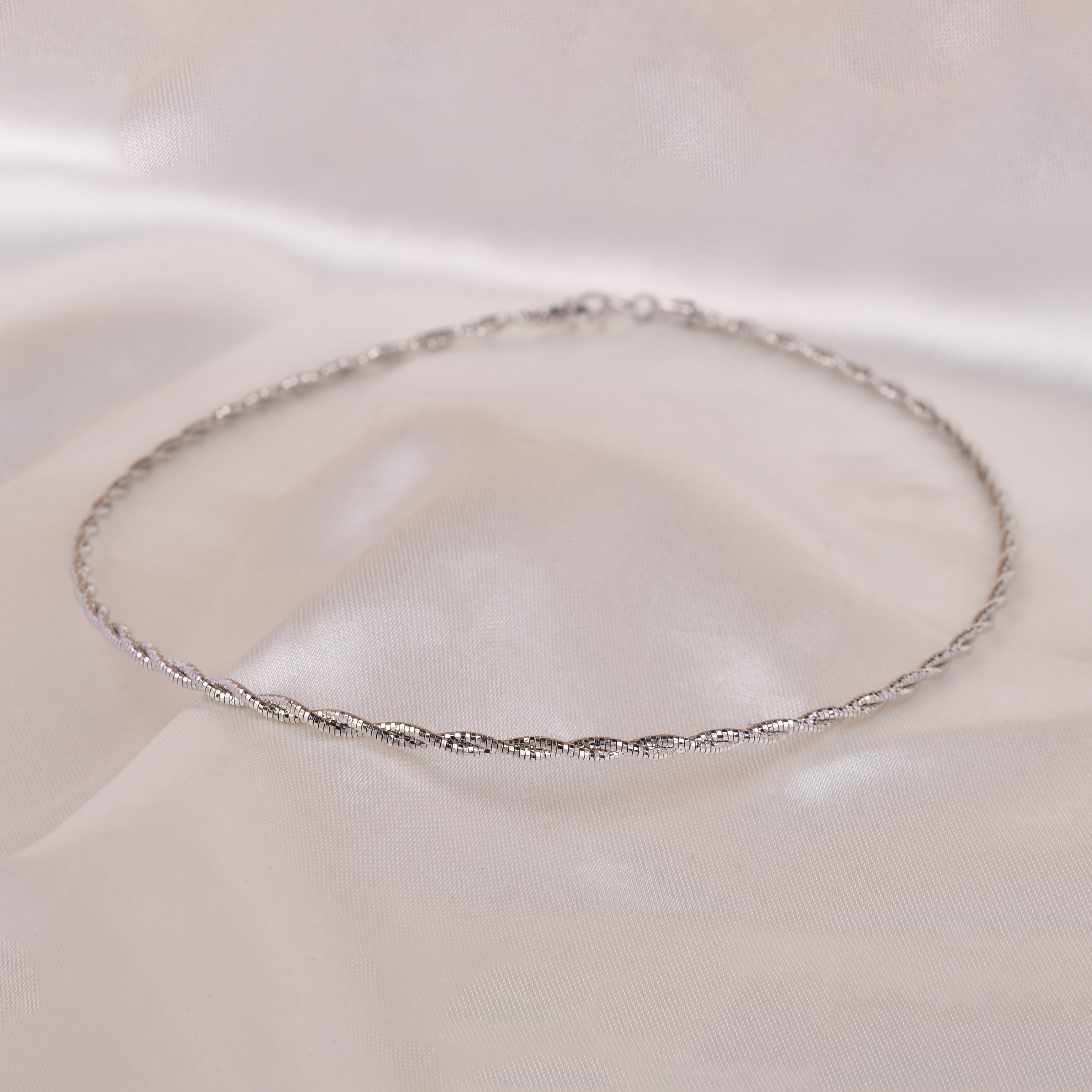 925 Silver Twist Chain