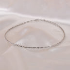 925 Silver Twist Chain