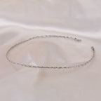 925 Silver Twist Chain