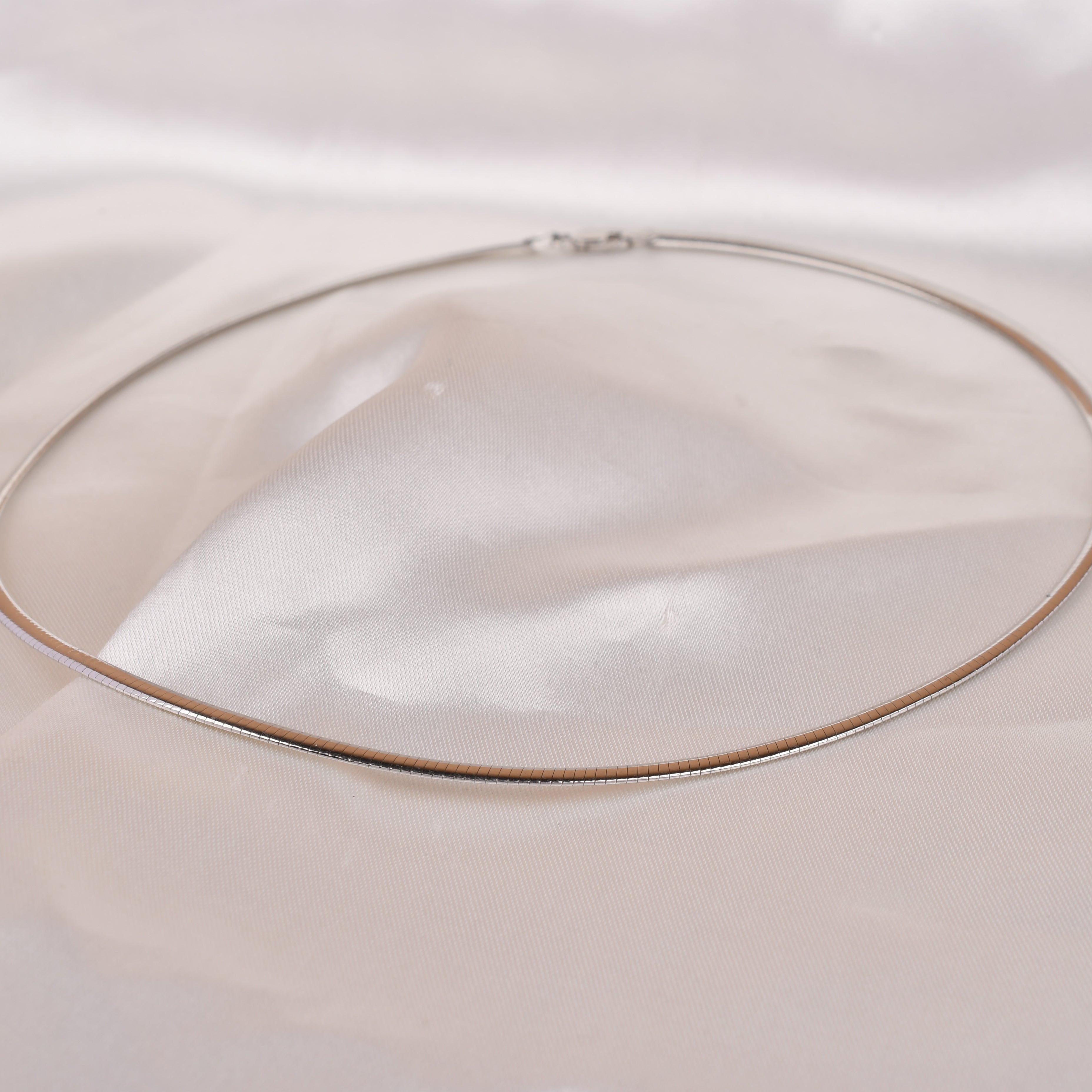 925 Sterling Silver Flat Chain