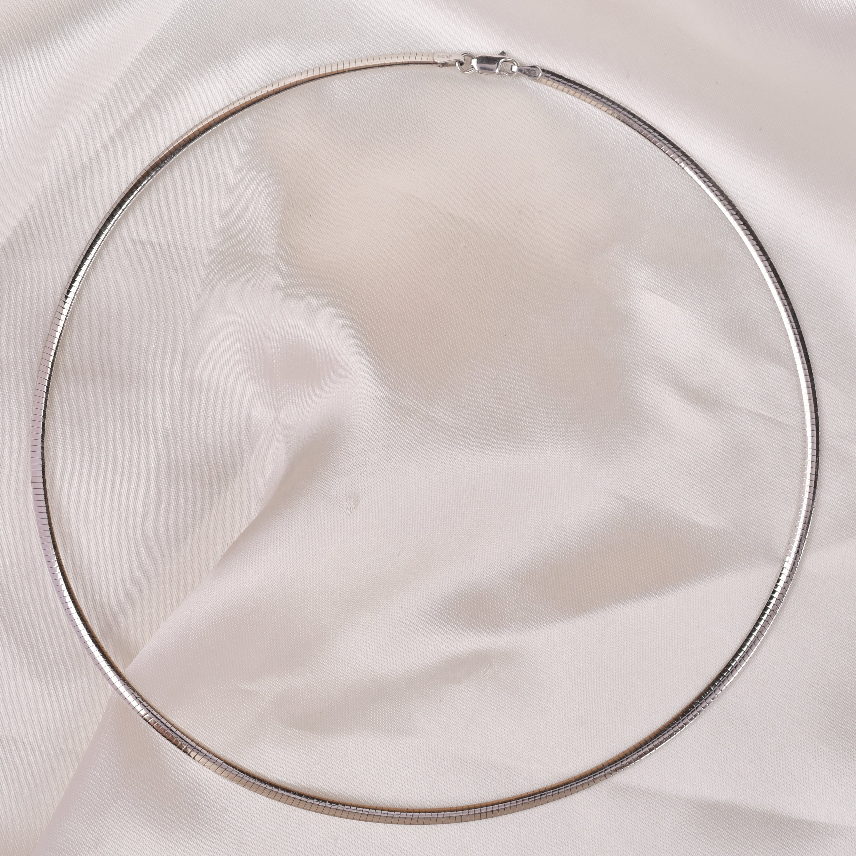 925 Sterling Silver Flat Chain