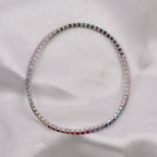 Rainbow Tennis Bracelet