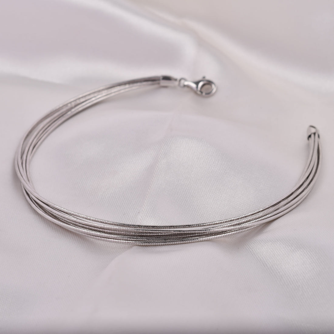 Multi-Strand 925 Silver Anklet
