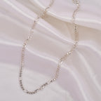 925 Sterling Silver Figaro Chain for Men