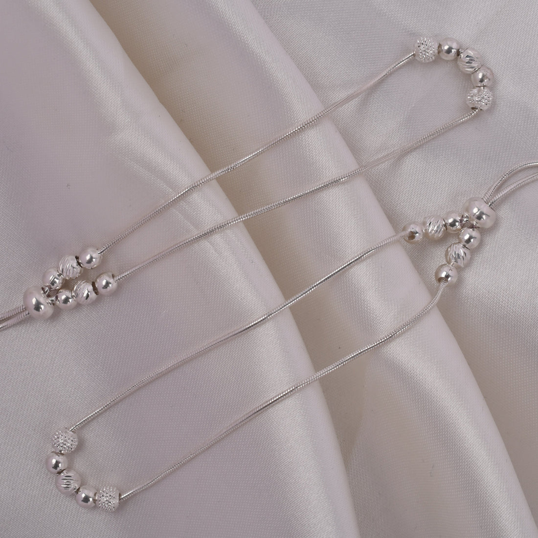 Noor Bead 925 Silver Anklet