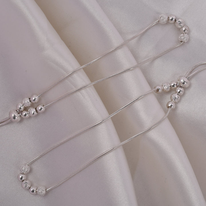 Noor Bead 925 Silver Anklet