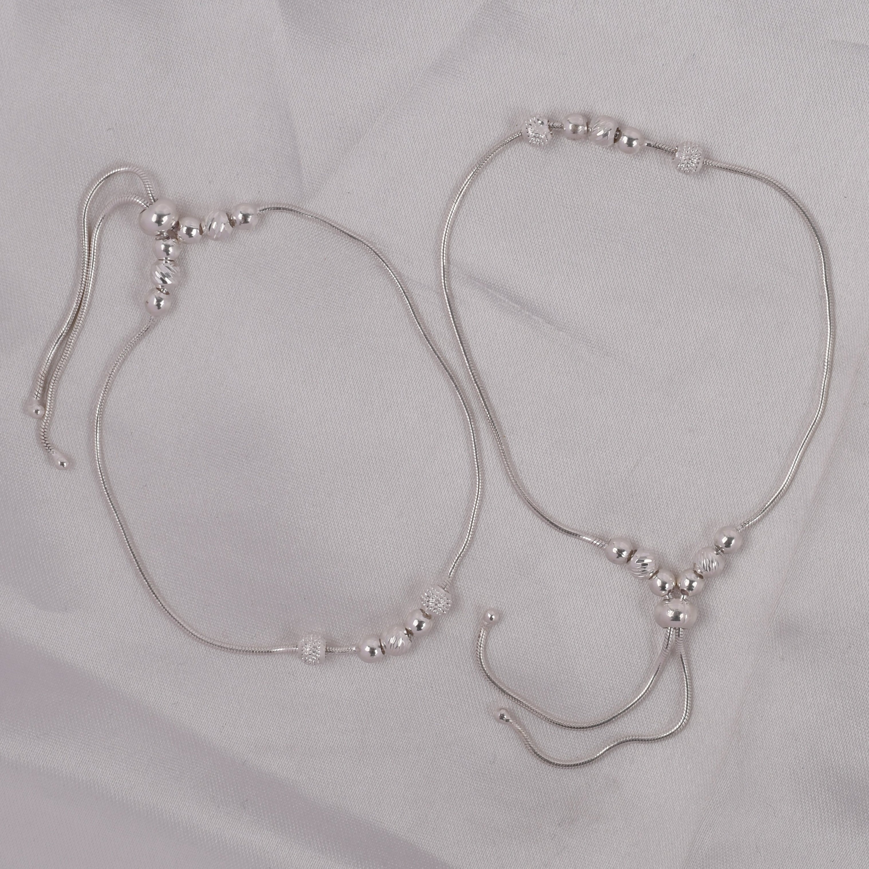 Noor Bead 925 Silver Anklet