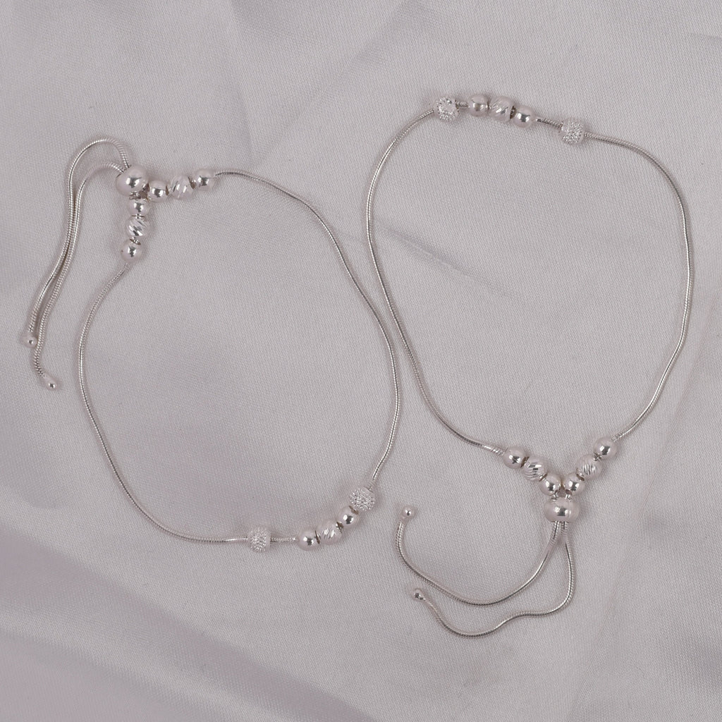 Noor Bead 925 Silver Anklet