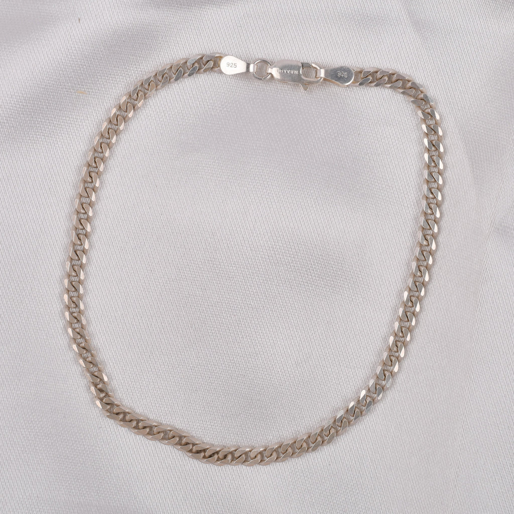 Classic Men's Silver Chain Bracelet