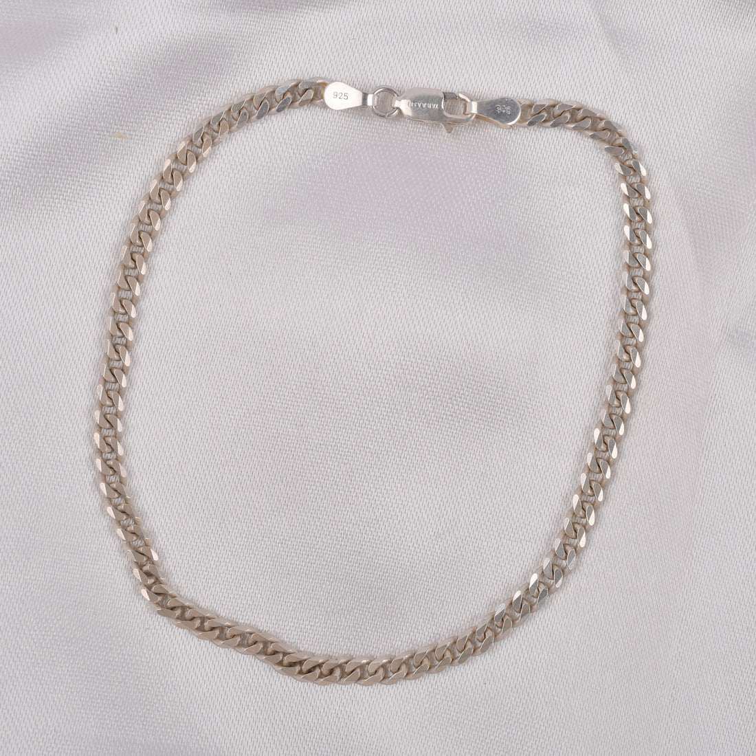 Classic Men's Silver Chain Bracelet