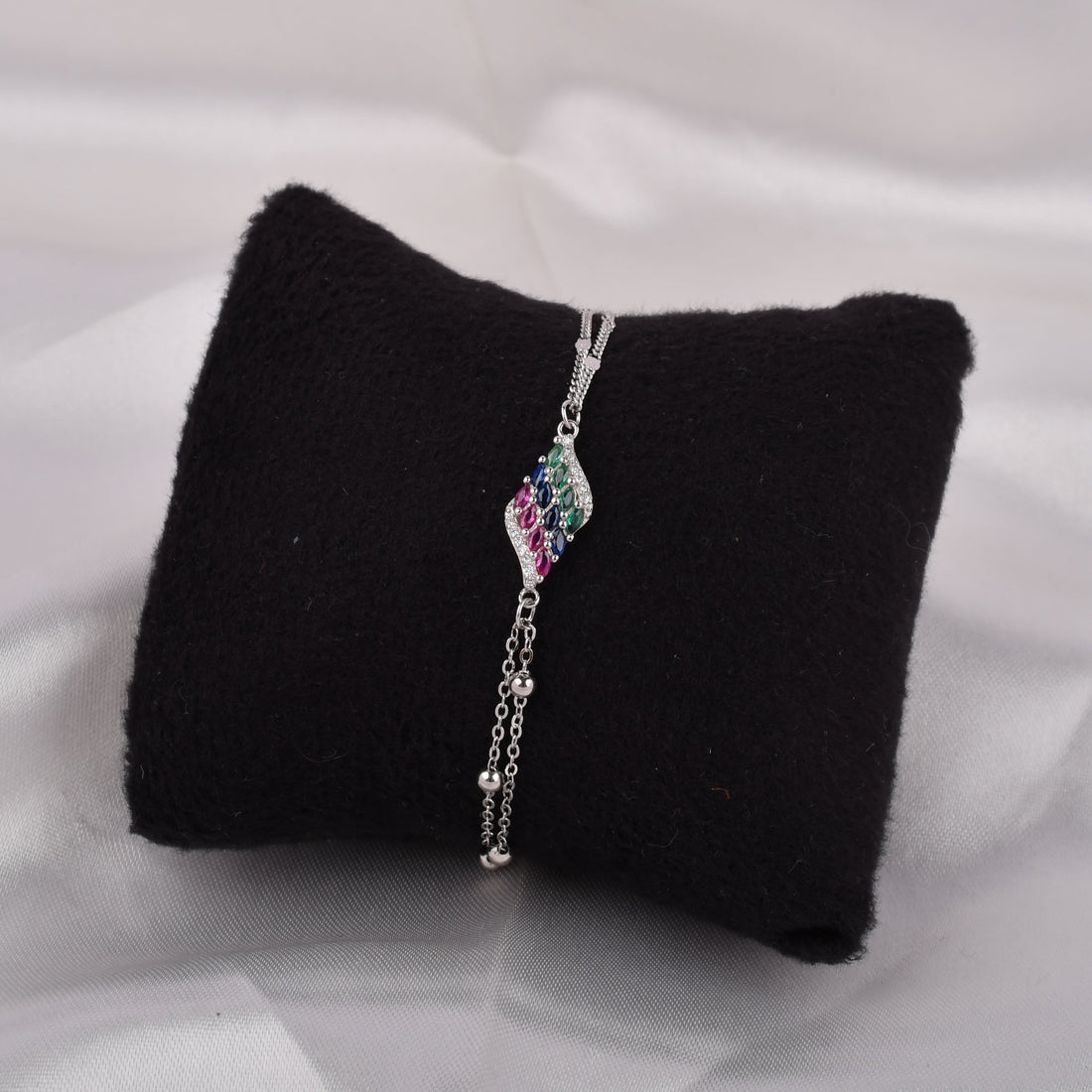 Prism Layer 925 Silver Bracelet