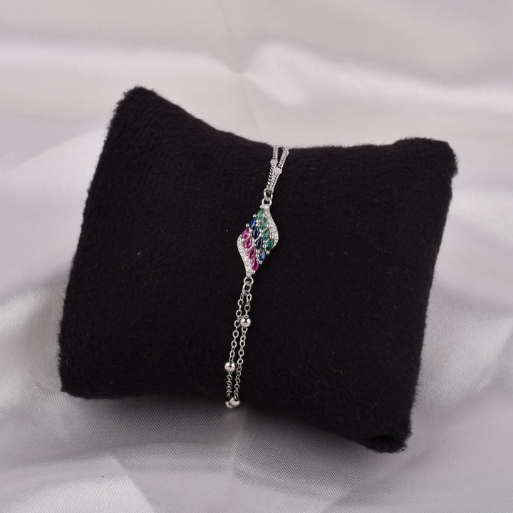 Prism Layer 925 Silver Bracelet
