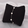 Single Line Pearl Bracelet