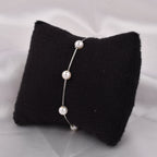 Single Line Pearl Bracelet