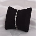 Clover 925 Silver Tennis Bracelet