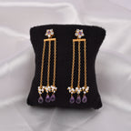 Amara Chain Drop Earrings