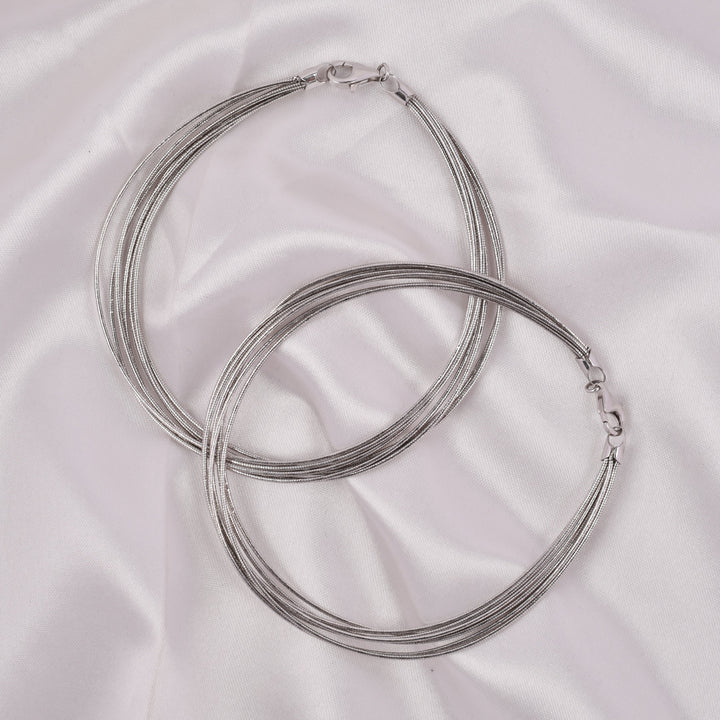 Multi-Strand 925 Silver Anklet