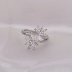 Swarovski Floral Vine Ring