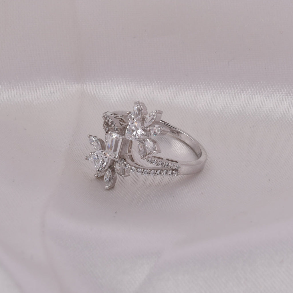 Swarovski Floral Vine Ring