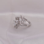 Swarovski Floral Vine Ring