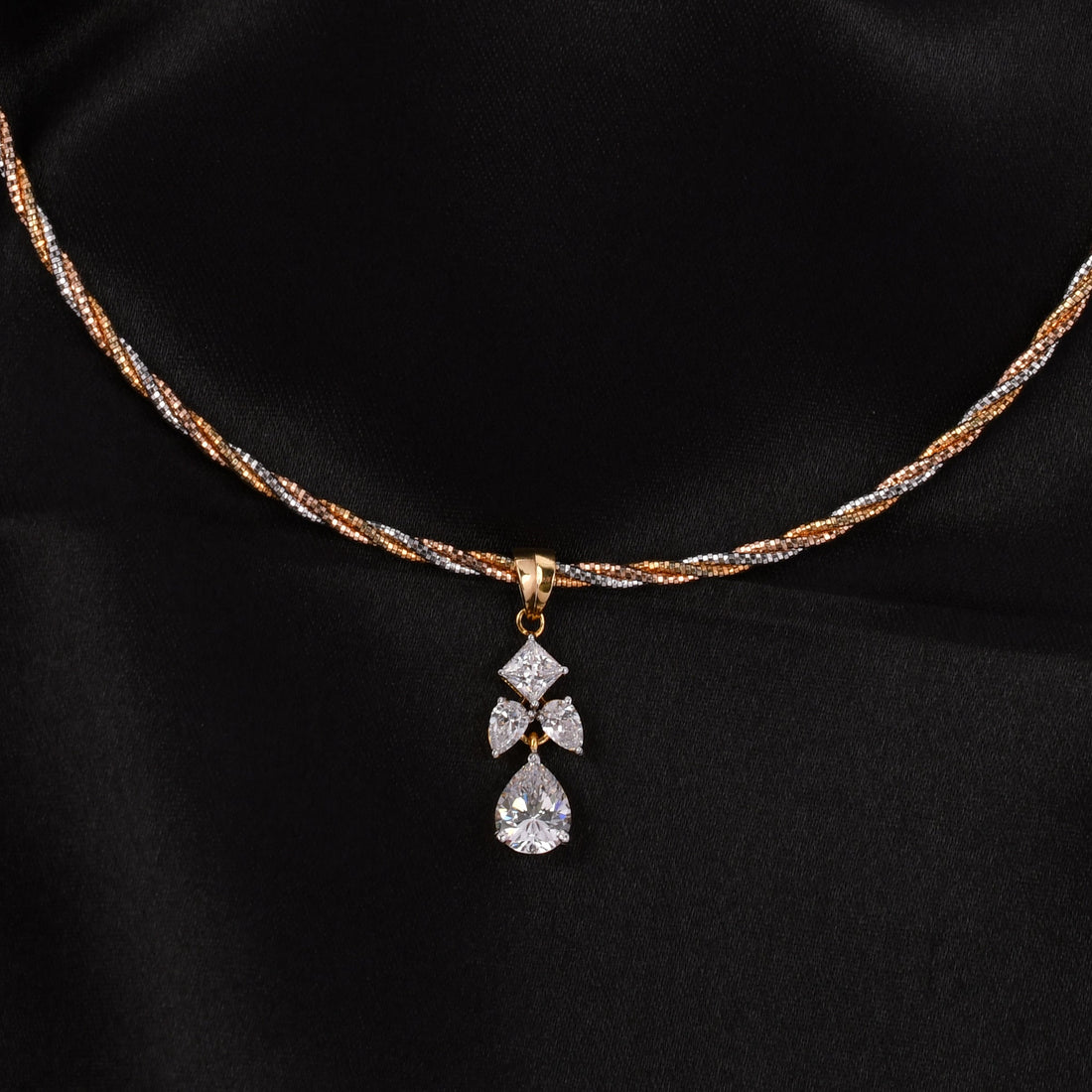 Swarovski Teardrop Pendant Set