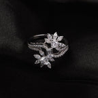 Swarovski Floral Vine Ring