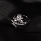 Swarovski Floral Vine Ring