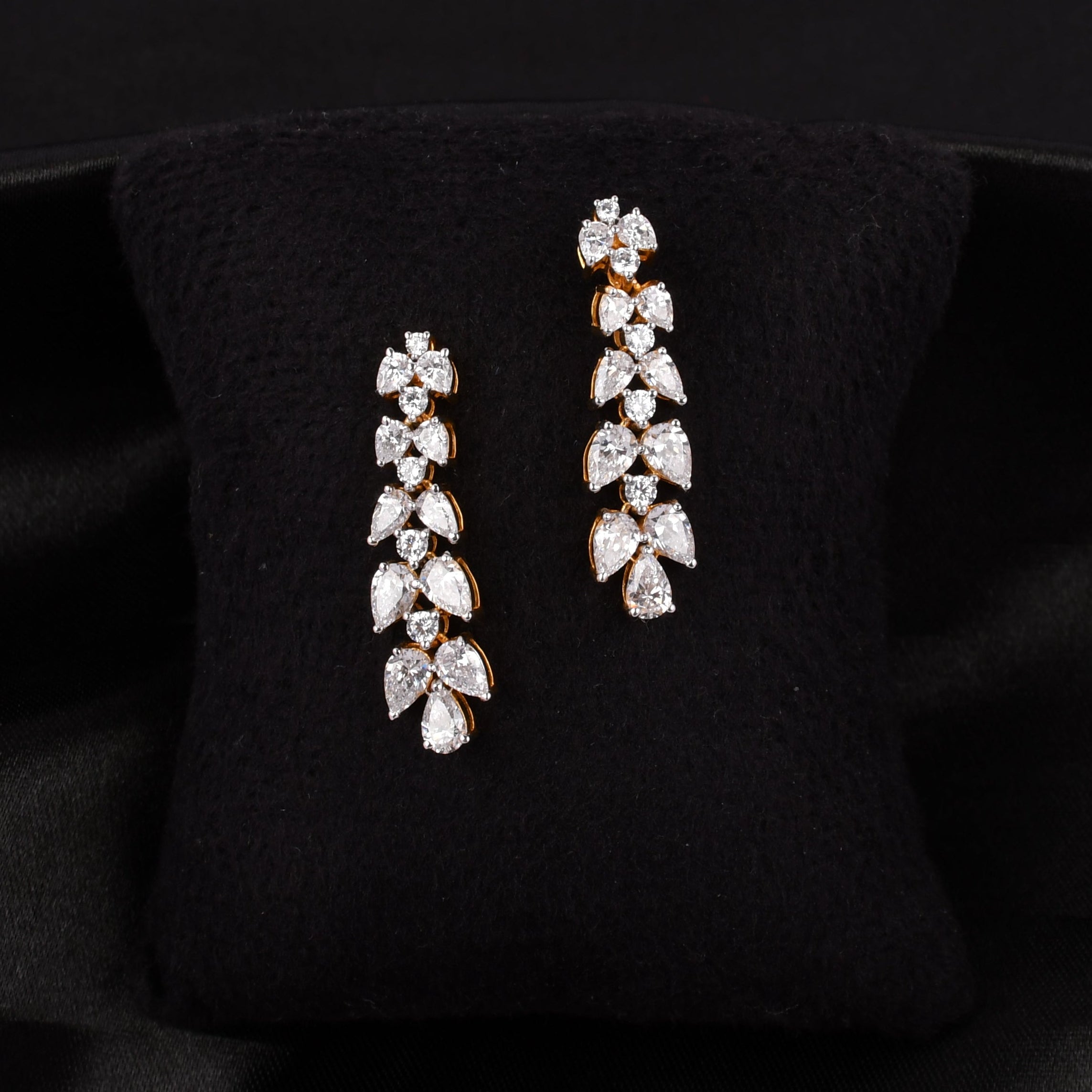 Swarovski Vine Drop Earrings
