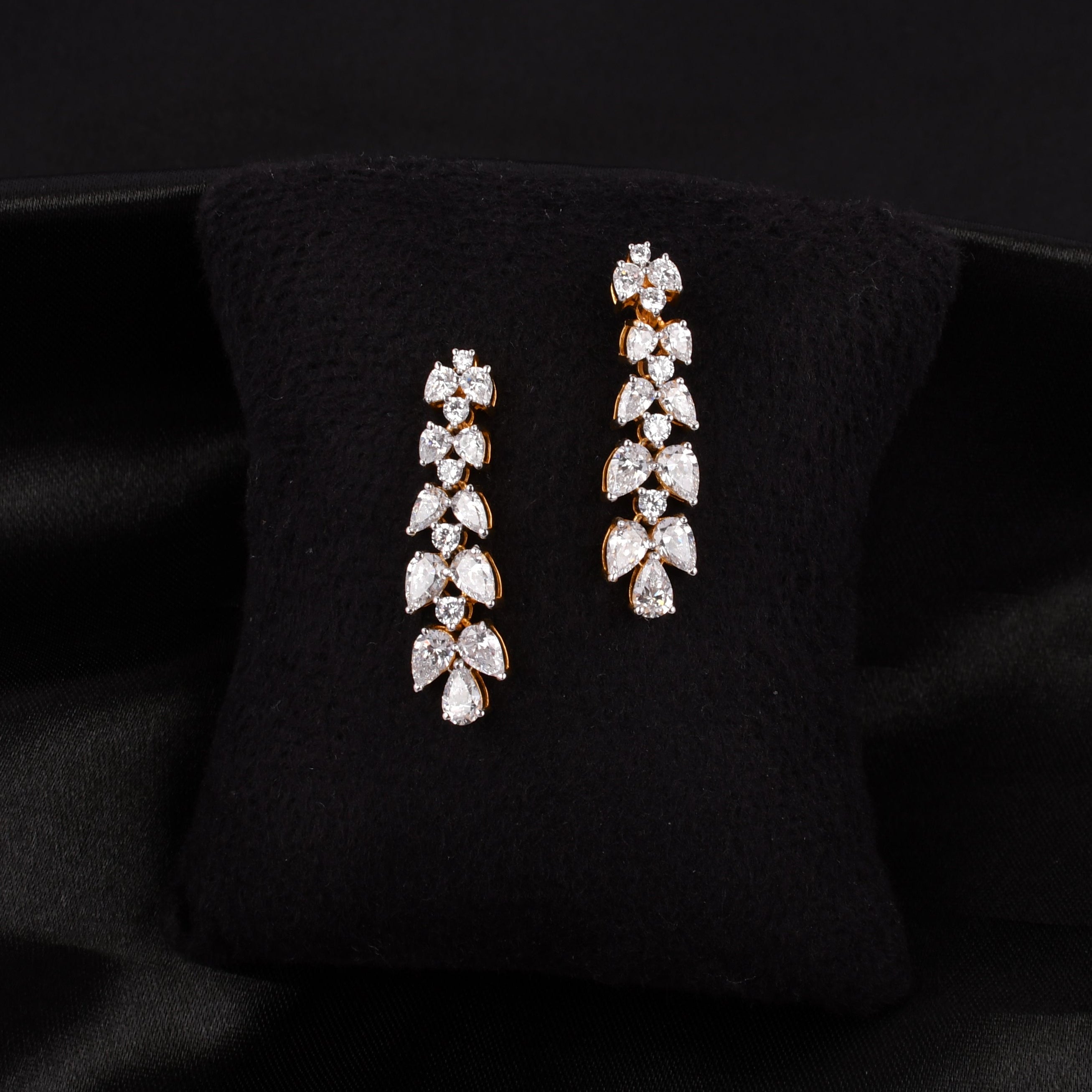 Swarovski Vine Drop Earrings