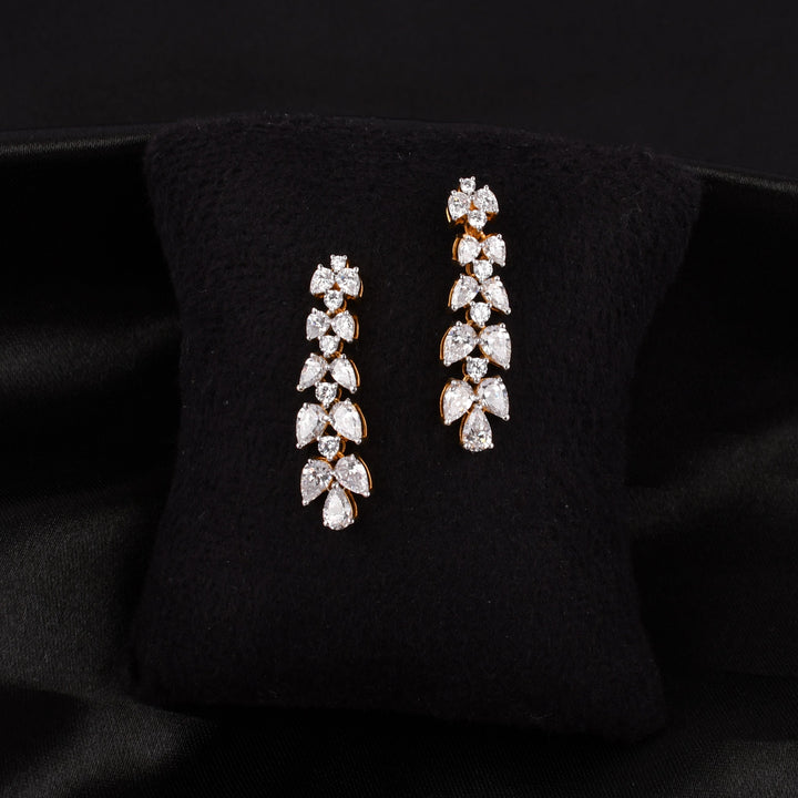 Swarovski Vine Drop Earrings