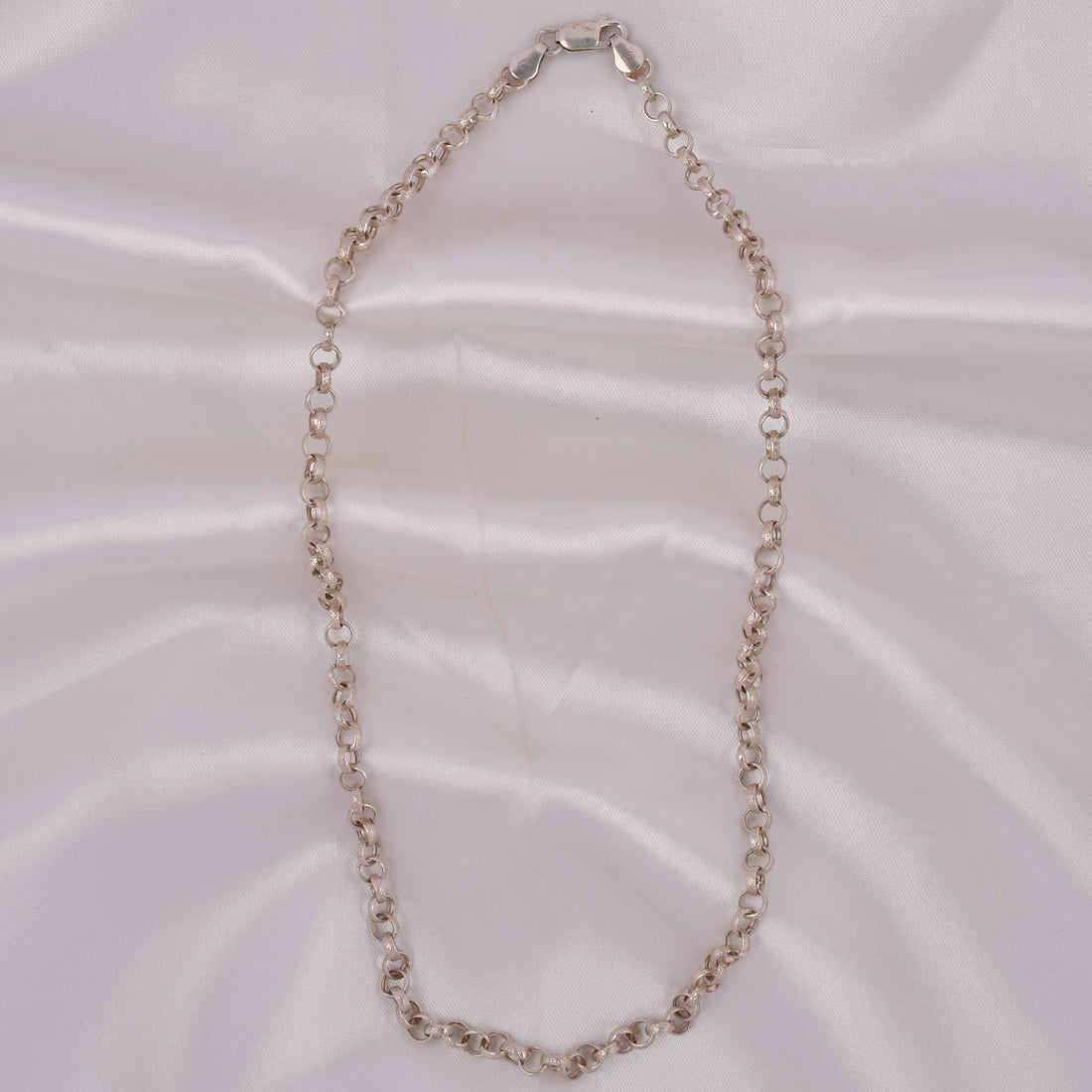 925 Sterling Silver Rolo Chain for Men