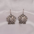 925 Silver Lotus Earrings