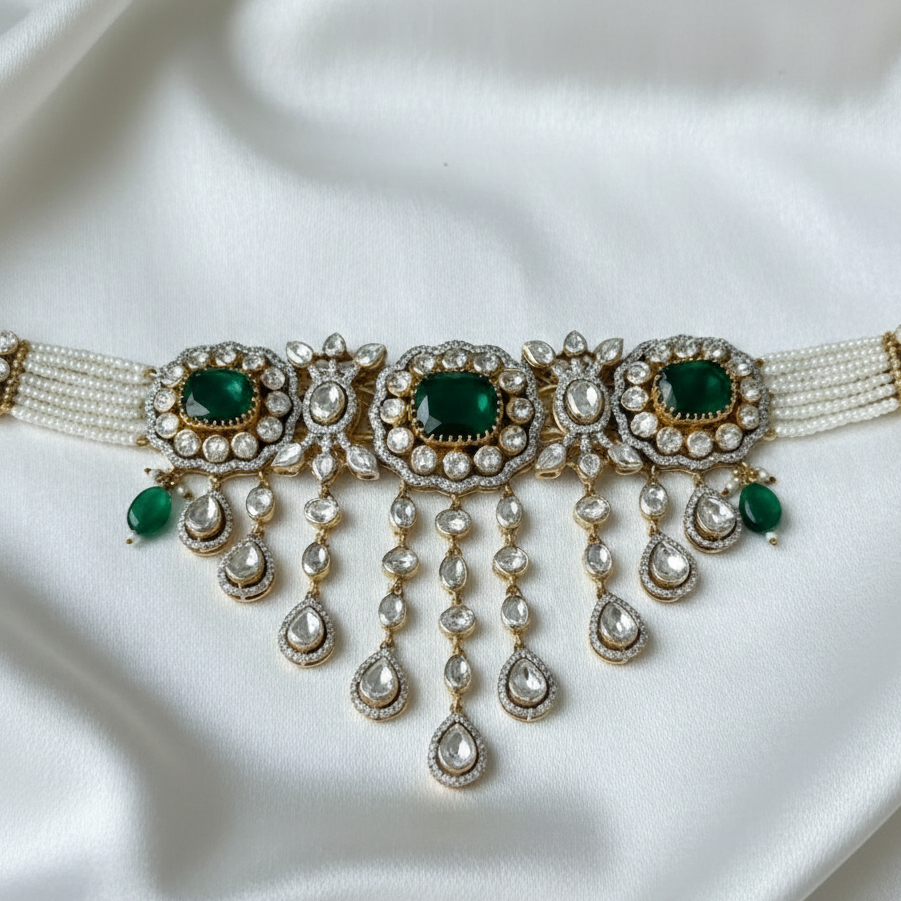 Zaraa Drop Statement Choker