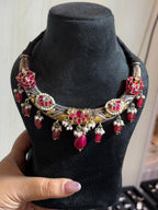 Moissanite Ruby Hasli