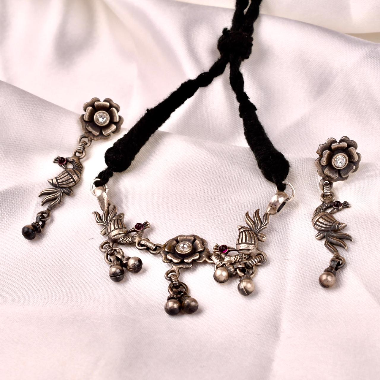 Meher Choker Set with Earrings