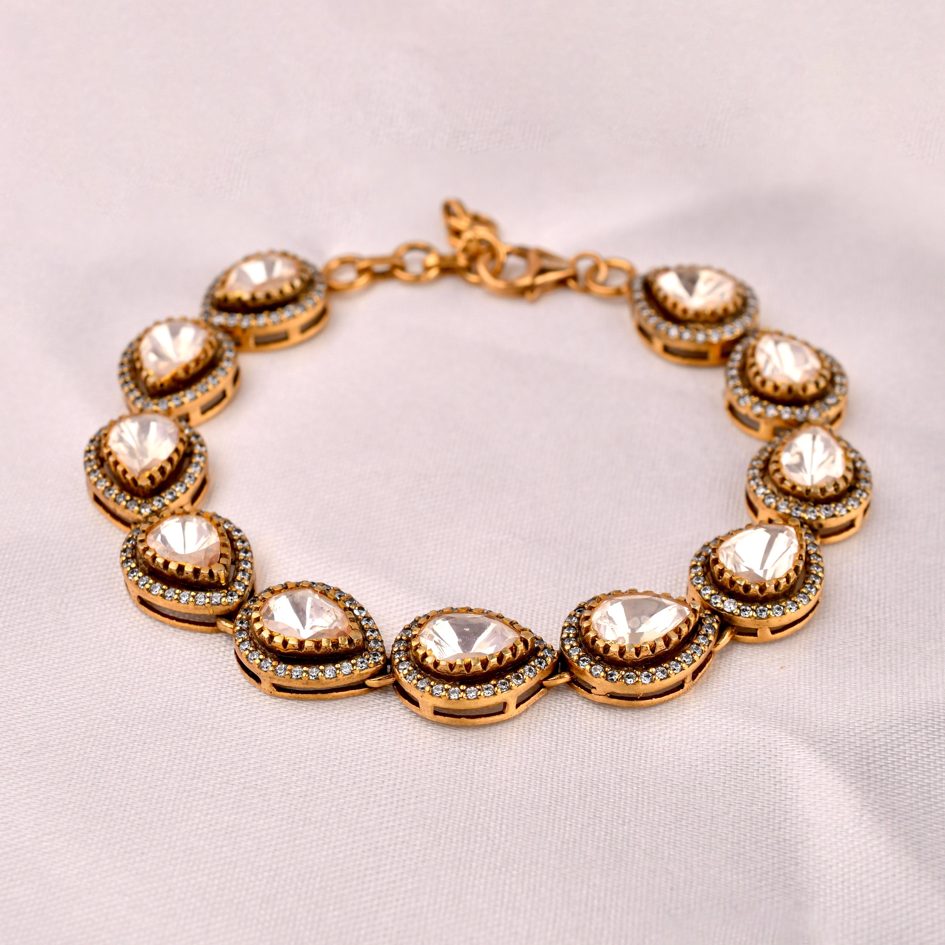 Celestia Polki Bracelet
