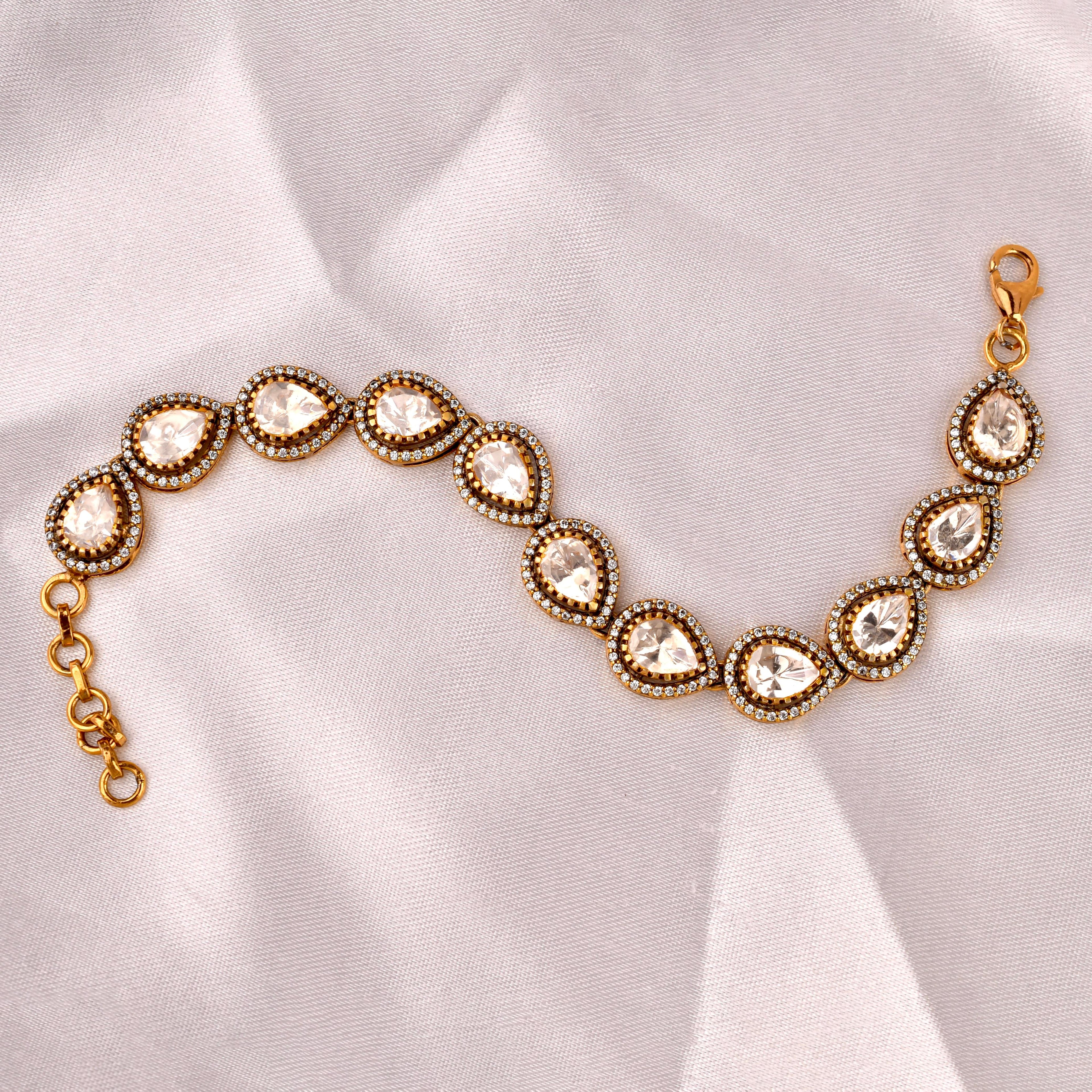 Celestia Polki Bracelet