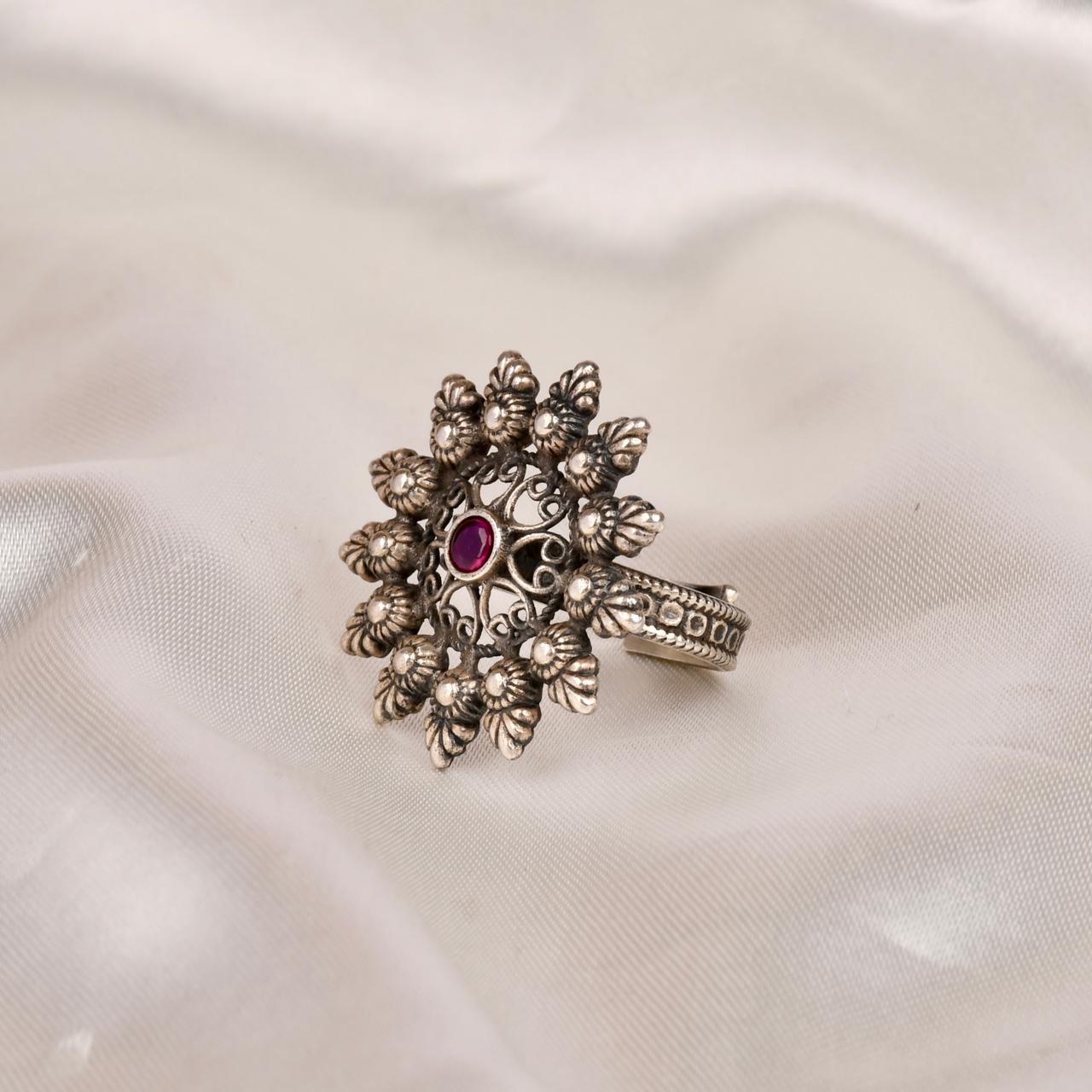 Sterling Silver Mehr Ring