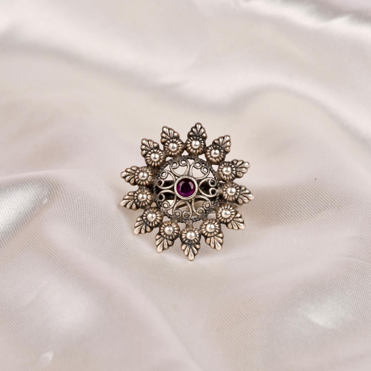 Sterling Silver Mehr Ring