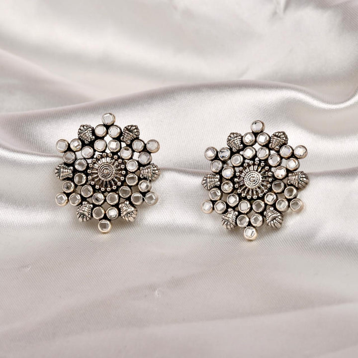 Radiant Cluster Stud Earrings