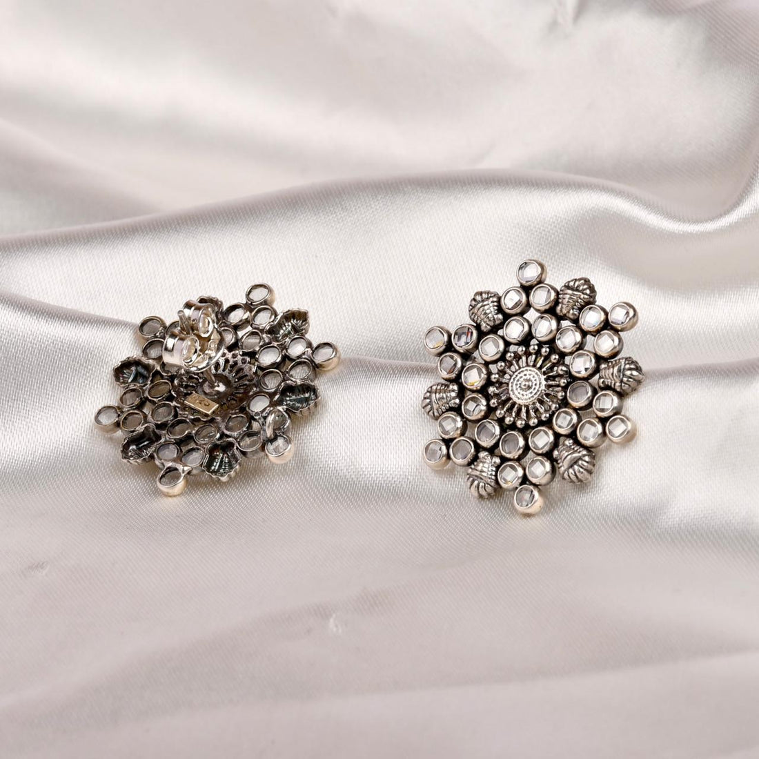 Radiant Cluster Stud Earrings