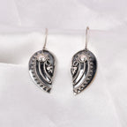 Paisley Leaf Drop Earrings