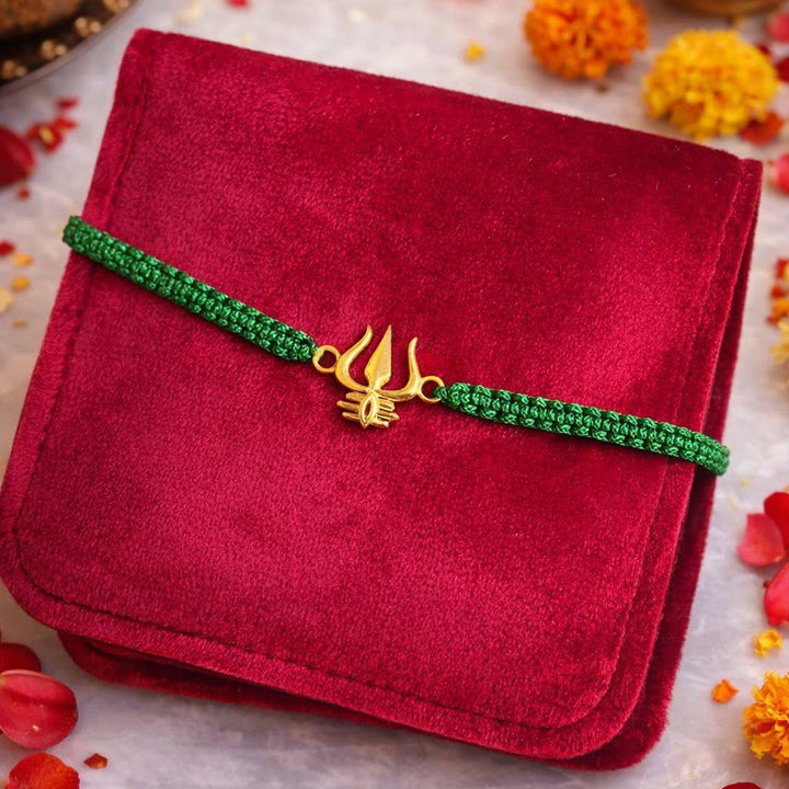 925 Silver Trishul Rakhi